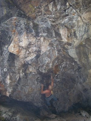 Keystone bouldering, Summit County, Colorado