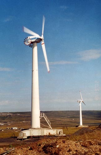 Самодельные ветряные электростанции: Ветряная электростанция