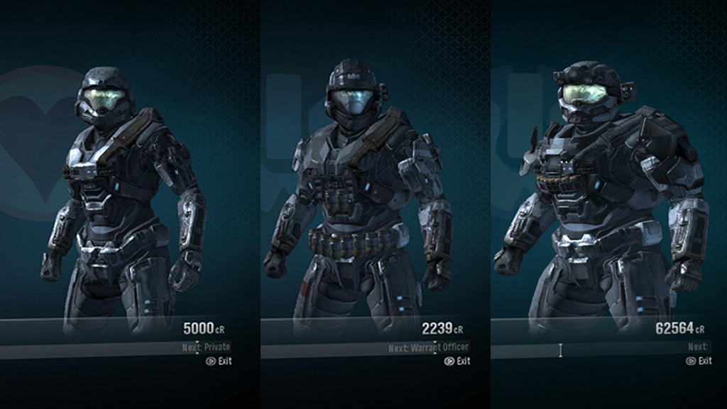 halo armor types