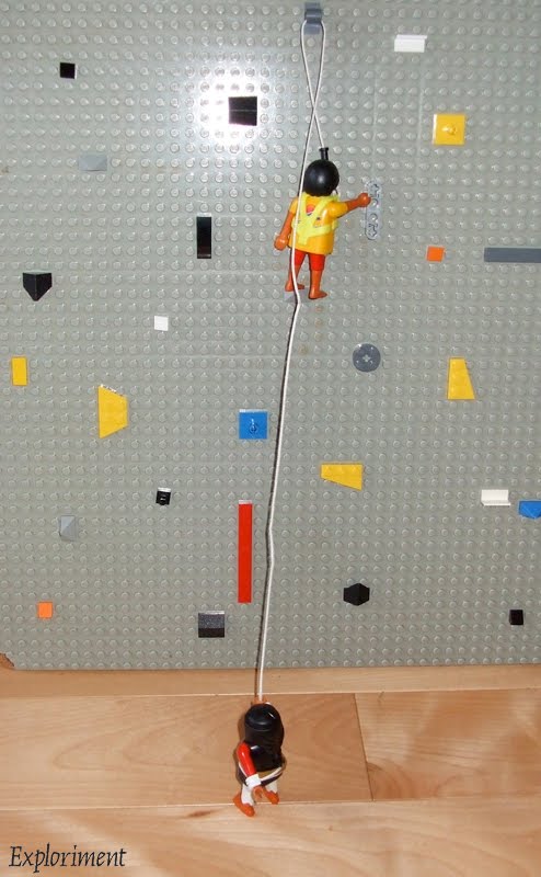 lego climbing wall