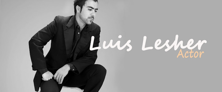 Luis Lesher, actor.
