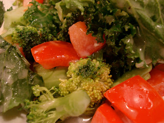 Mixed green salad with Vegetables
