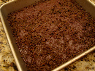 Fudge on countertop after refrigeration 