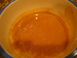 Peanut Saue in bowl after blended