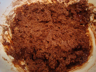 Raw Vegan Chocolate Chocolate-Chip Cookies batter in bowl