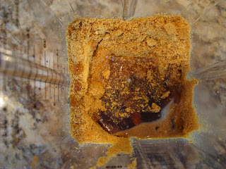 Ingredients needed to make Maple & Flax "Peanut Butter" Pancake-Cookies in blender