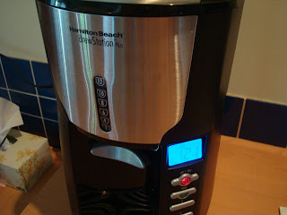 Close up of coffee maker