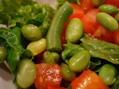 Edamame Salad up close