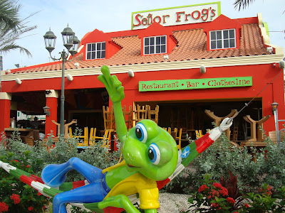 Outside Señor Frogs Restaurant 