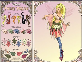 Vestir al hada Freya Vestir al hada Freya