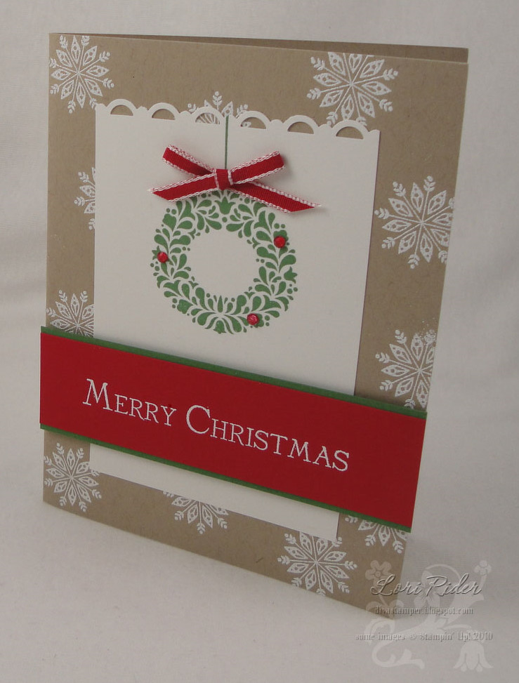 The Diva Stamper Christmas card buffet, round 3