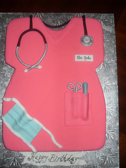 Elke's Surgical Nurse Birthday Cake