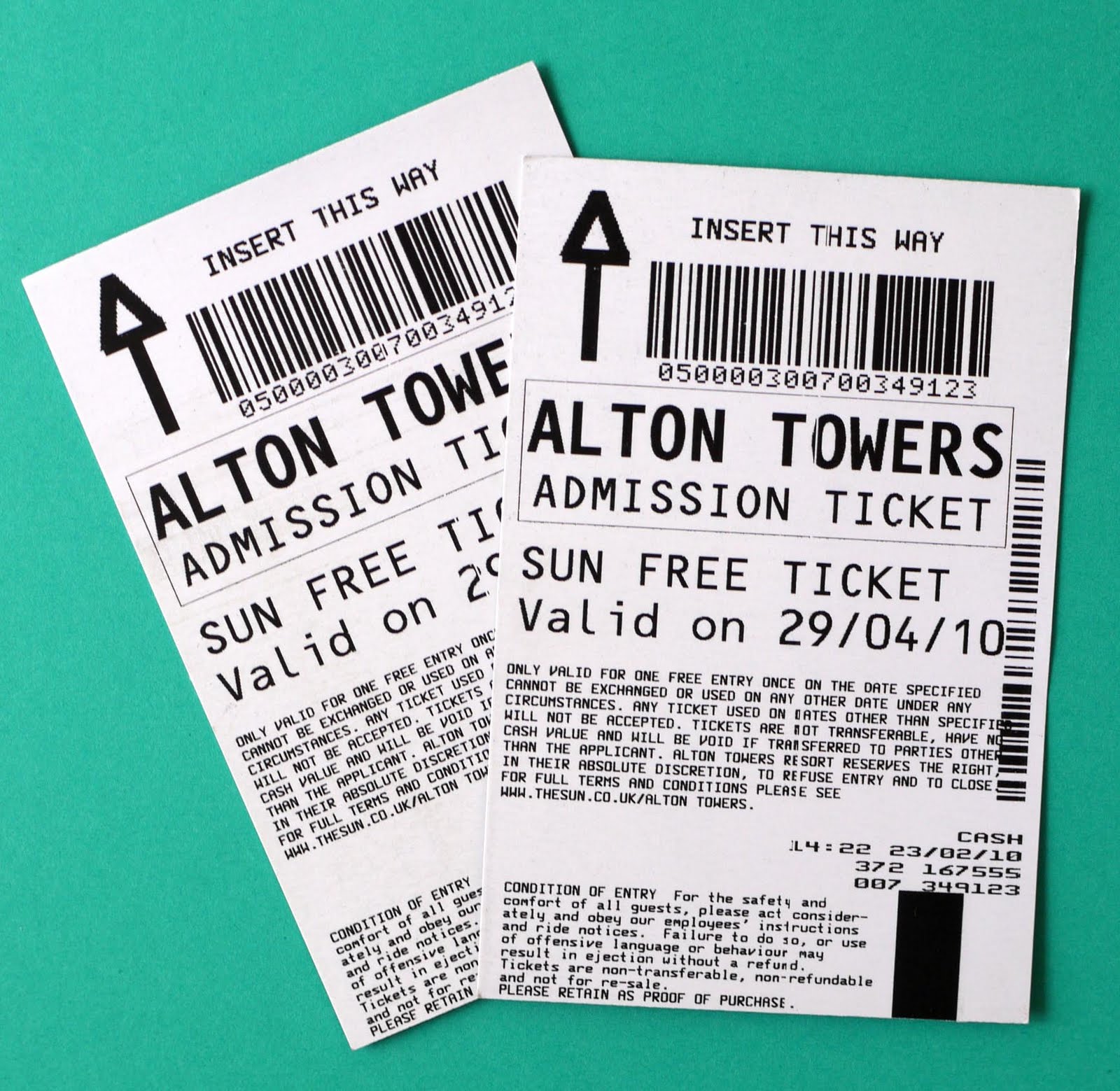 Alton Tower Tickets