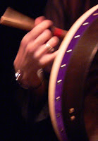 bodhran player copyright kerry dexter