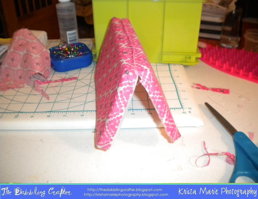 The Dabbling Crafter DIY Wednesday Travel Wipes Case