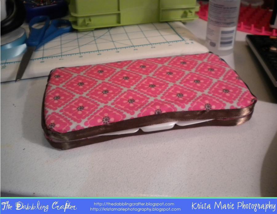 The Dabbling Crafter DIY Wednesday Travel Wipes Case