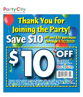 Party City Coupon Party City Coupon