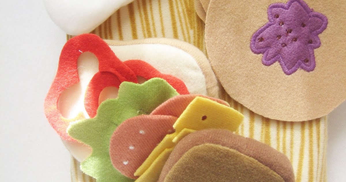 Little Design Cafe IKEA felt food for playkitchens.