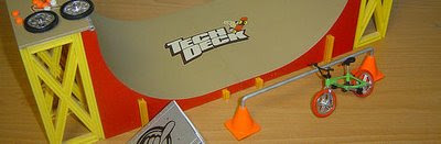 skate finger y bmx con accesorios