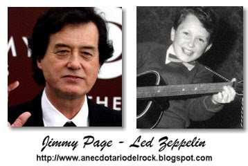 De nin~os a adultos Jimmy+page