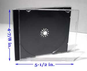 cd case cover dimensions