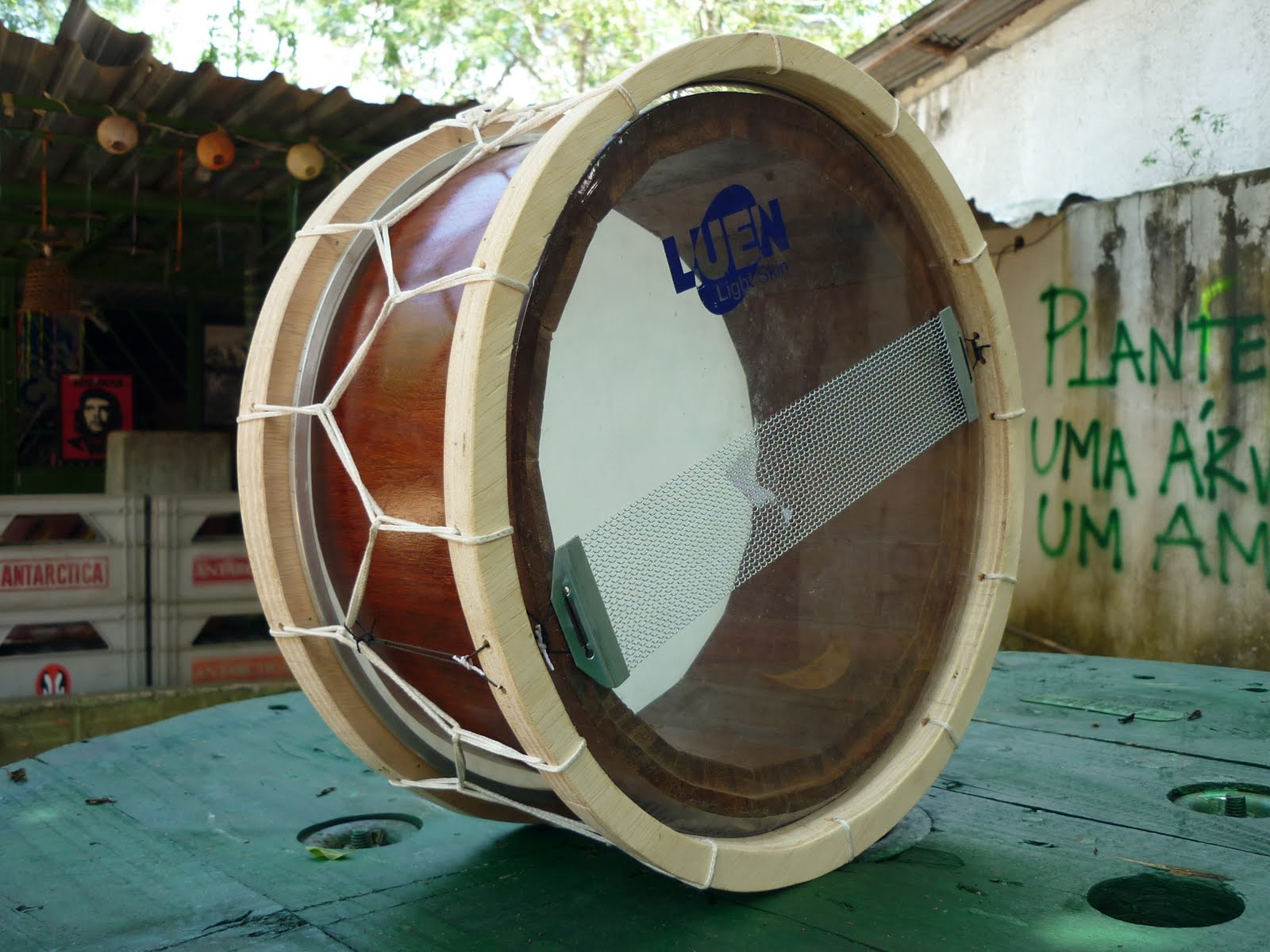 Casa Sonora Drums Caixa de maracatu 12''x 5,5 polegadas