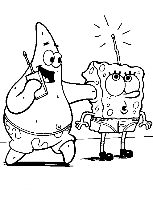 spongebob coloring pages spongebob coloring pages