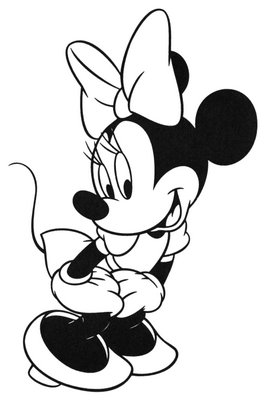Disney Minnie Mouse Coloring Pages