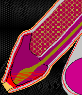 animated image of foreskin going back and forth exposing the glans penis
