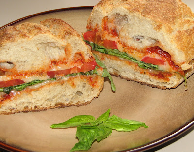 Vegetarian Italian Sandwich