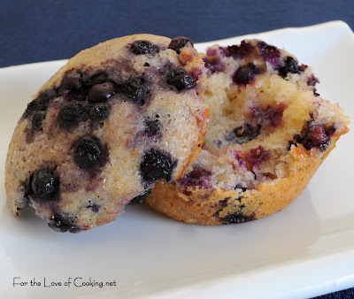 Blueberry Lemon Surprise Muffins
