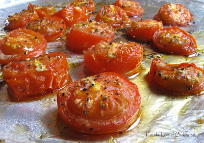Roasted Tomatoes with Cotija Cheese and Cilantro