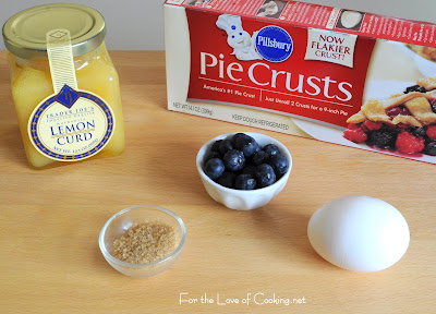 Homemade Lemon and Blueberry Pop Tarts