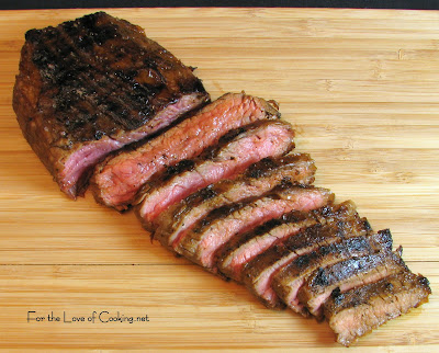 Sweet and Spicy Flank Steak