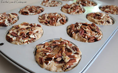 Brown Sugar and Banana Muffins with Pecans