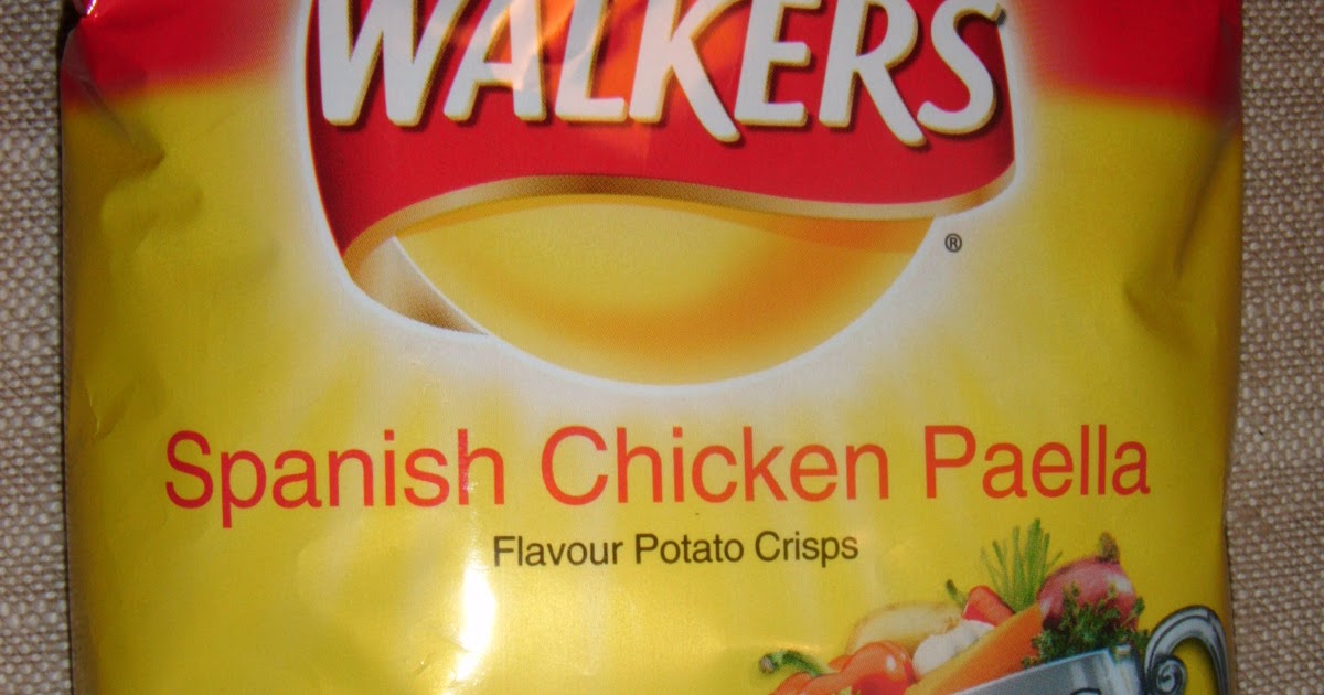 FOODSTUFF FINDS Walkers Spanish Chicken Paella Crisps (Asda)