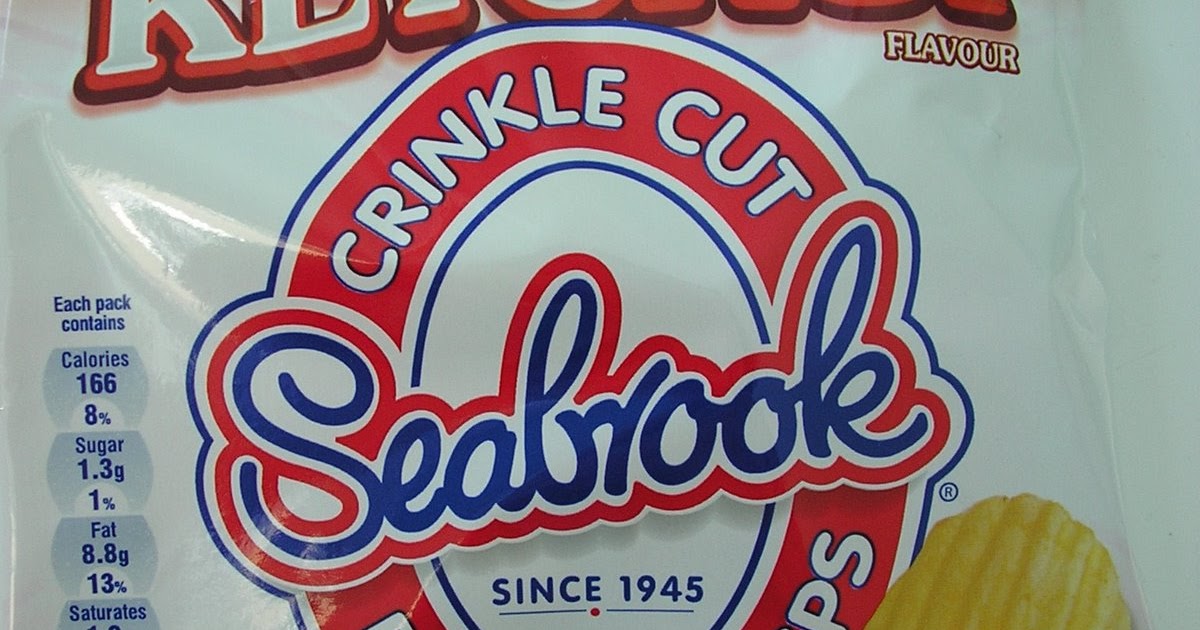 FOODSTUFF FINDS Seabrook Tomato Ketchup Crinkle Cut Potato Crisps (Asda)