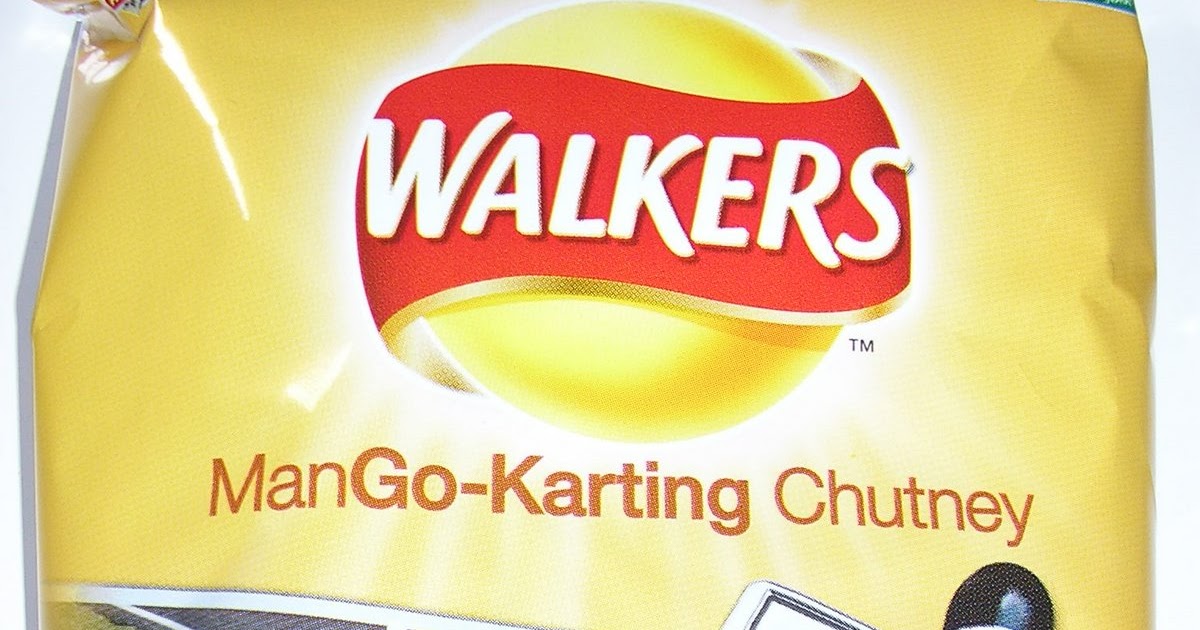 FOODSTUFF FINDS Walkers ManGoKarting Chutney Crisps (Sainsbury’s)