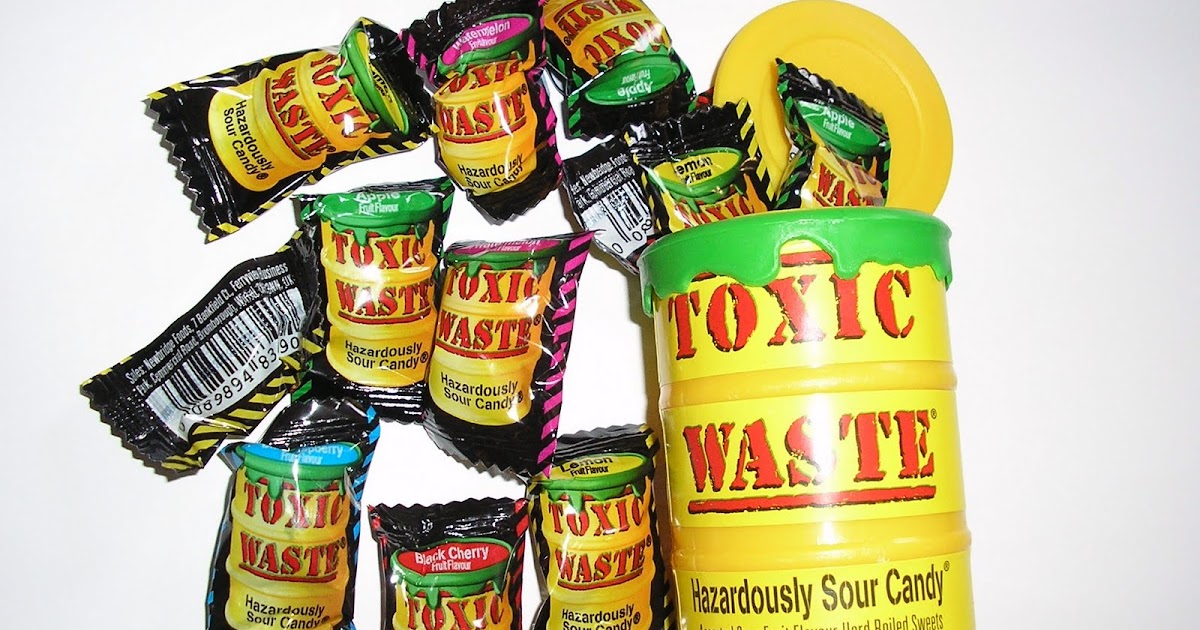 FOODSTUFF FINDS Toxic Waste [Hazardously Sour Candy] (Selfridges)