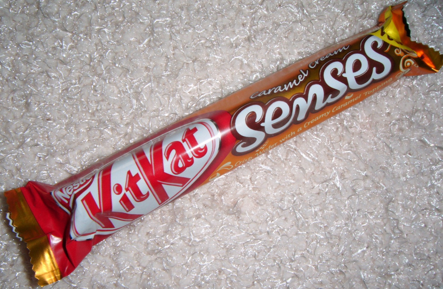 FOODSTUFF FINDS Kit Kat Senses Caramel Cream [By Spectre] (Boots)