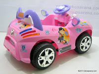4 Mobil Mainan Aki PLIKO PK8818N CITY CHILDREN