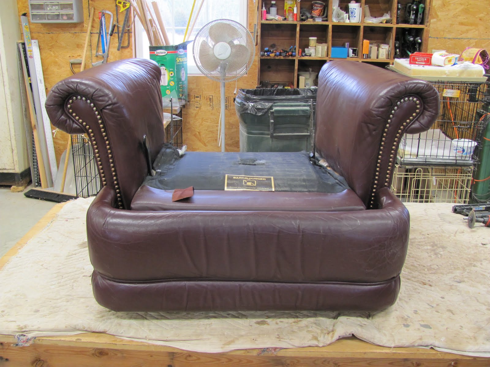 Thomas Nelson Furniture Restoration Recliner /Broken Arm