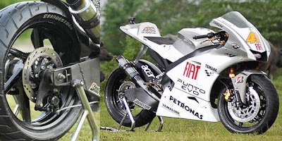 modif Yamaha V-ixion to M1 STYLE