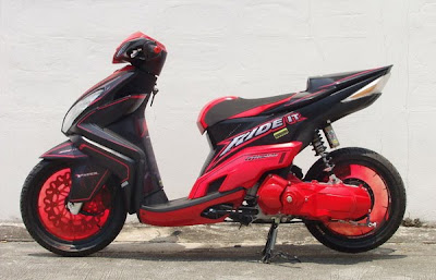 Modifikasi Motor Metic Yamaha Xeon Modifikasi Motor Metic Yamaha Xeon