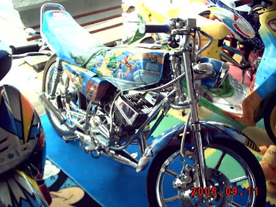 Modifikasi Yamaha RX King Airbrush Extreme