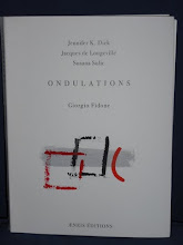 ONDULATIONS, (éd. Aeneis, 2009) trilingual artbook with poems