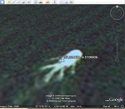 Our Editor snapped a screenshot of the image in Google Earth