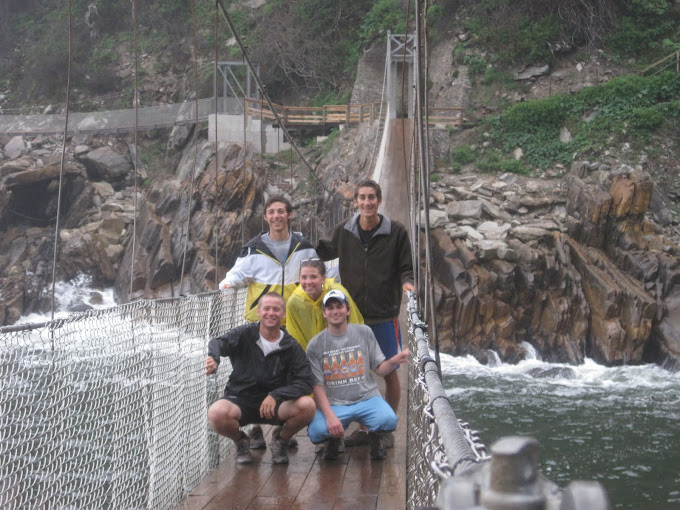 All of us on the bridge