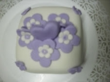 Mini-bolo Flores