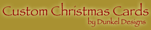 Dunkel Designs Custom Christmas Cards